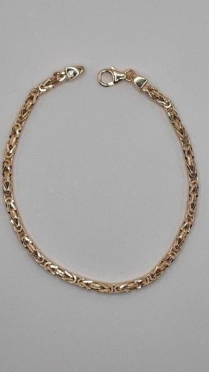 gouden Konings armband 14kt, Www.bredajuwelier.nl, Nieuw, Ophalen of Verzenden, Www.bredajuwelier.nl