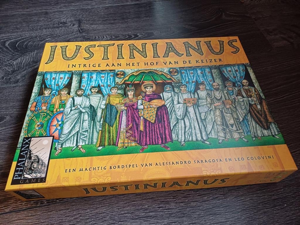Justinianus: Intrigue aan het Hof van de Keizer Bordspel, Hobby en Vrije tijd, Gezelschapsspellen | Bordspellen, Een of twee spelers