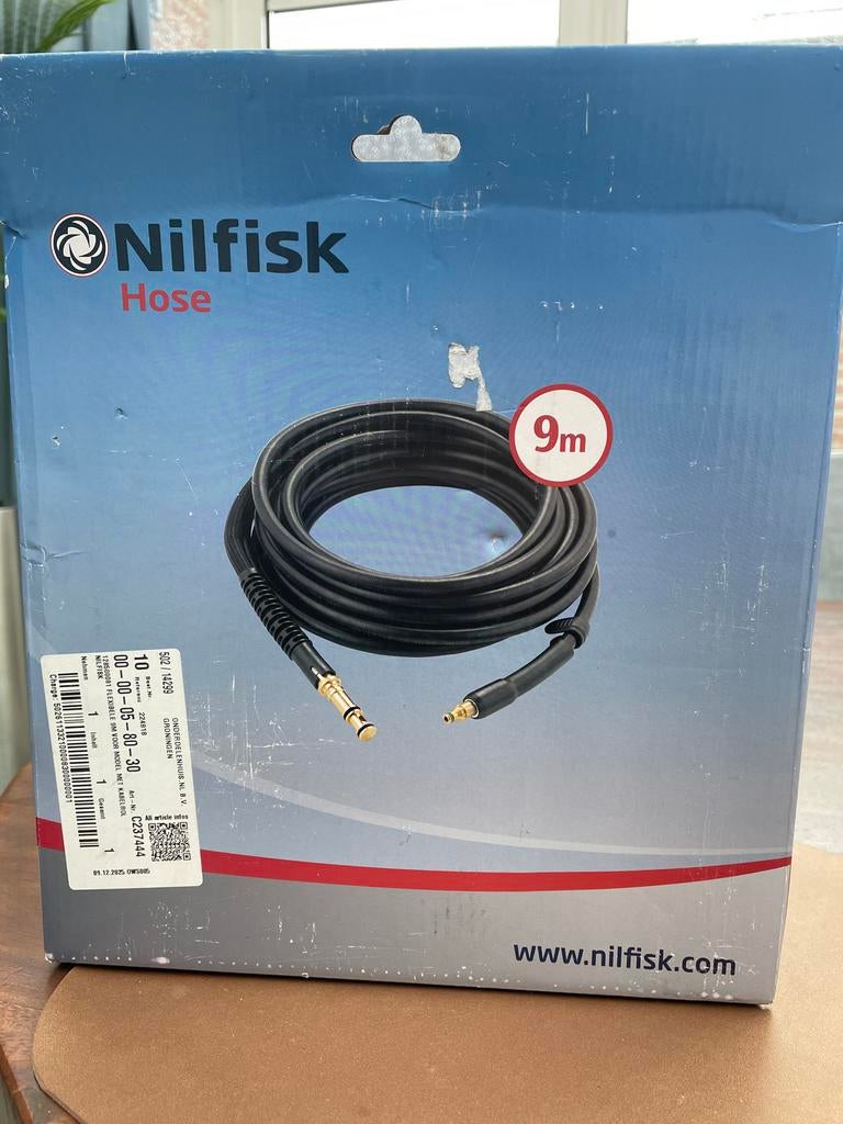 Nilfisk hogedrukreiniger slang 9m, Tuin en Terras, Ophalen of Verzenden, Nieuw