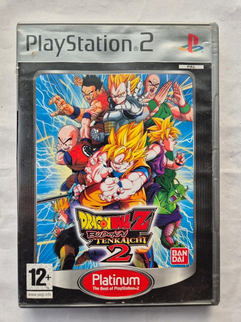 DRAGON BALL Z BUDOKAI TENKAICHI 2, Spelcomputers en Games, Games | Sony PlayStation 2, Gebruikt, 1 speler, Racen en Vliegen, Ophalen of Verzenden