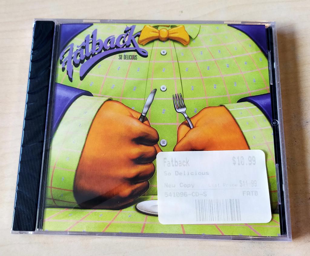 Fatback - So Delicious CD 1985/2010 Nieuw, Ophalen of Verzenden, 1980 tot 2000, Nieuw in verpakking