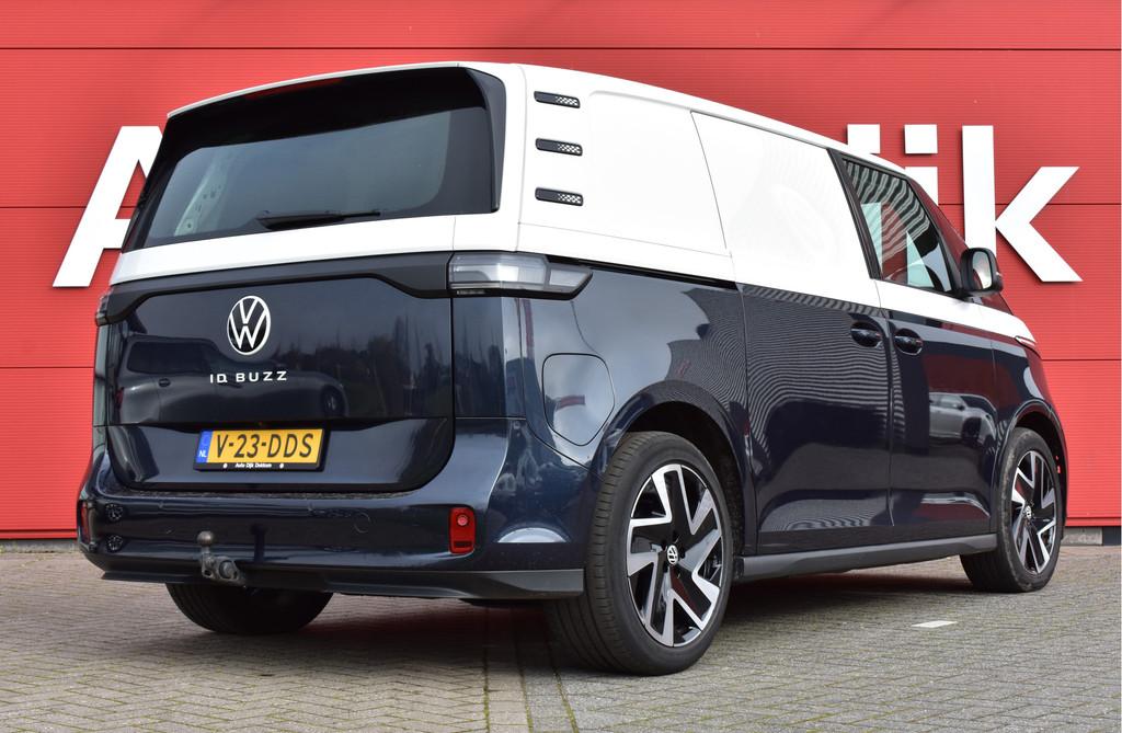 Volkswagen ID. Buzz Cargo 77 kWh Matrix-LED | SoH 93,5% | Ca, Automaat, Gebruikt, Zwart, Origineel Nederlands