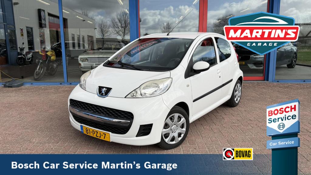 Peugeot 107 1.0-12V XS, Euro 5, Stof, Gebruikt, 4 stoelen