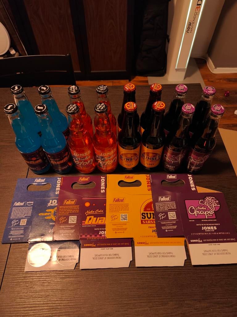 Fallout x Jones Soda Nuka Cola / Sunset multipacks, Ophalen of Verzenden, Nieuw
