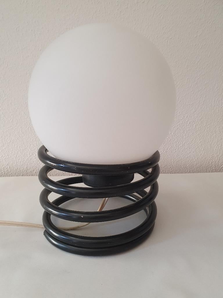 Vintage spiraallamp, Huis en Inrichting, Ophalen of Verzenden, Minder dan 50 cm