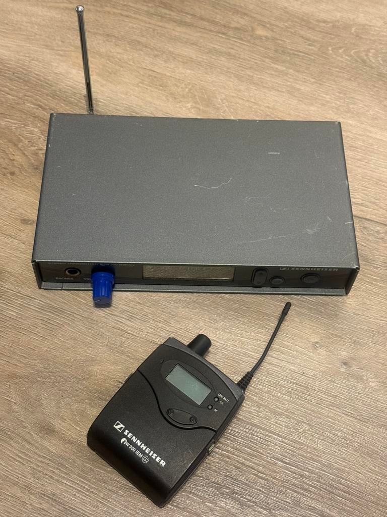 Sennheiser EW300 IEM G2 draadloze in-ear set (838 - 866 MHz), Muziek en Instrumenten, Microfoons, Ophalen of Verzenden, Zo goed als nieuw