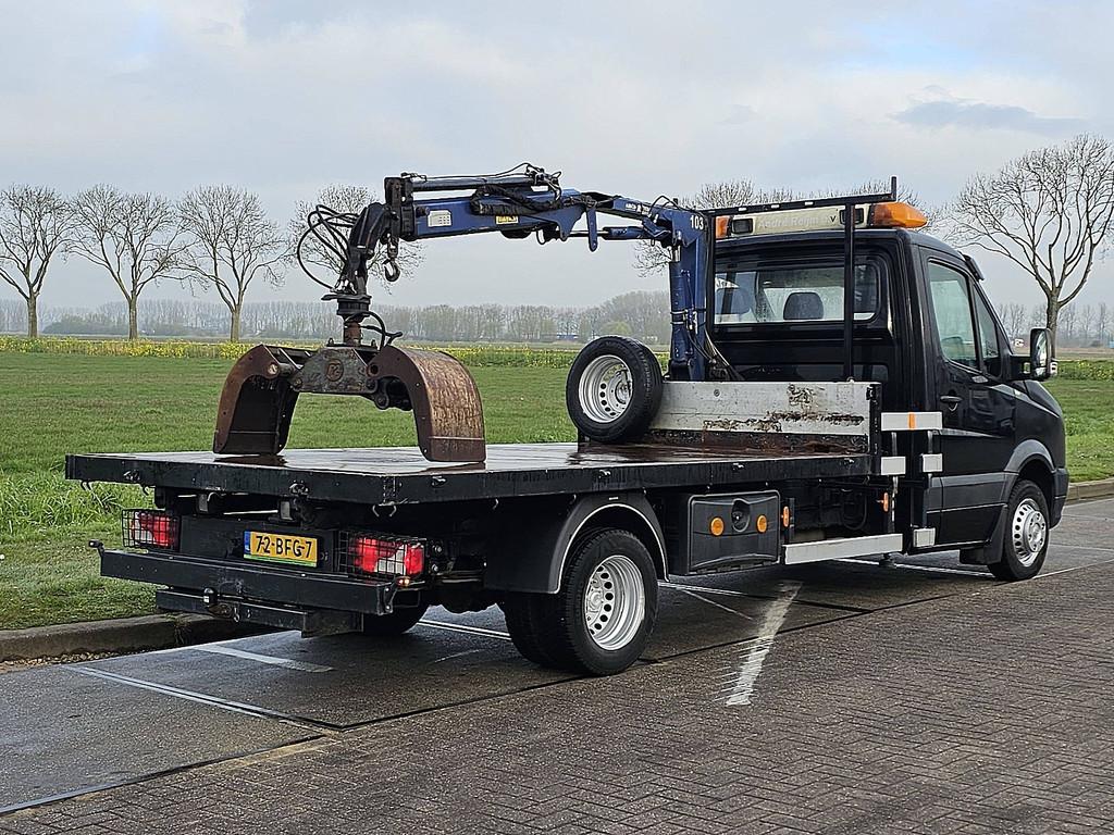 VOLKSWAGEN CRAFTER 35 2.0 open-laadbak kraan!, Euro 5, Gebruikt, Volkswagen, Origineel Nederlands