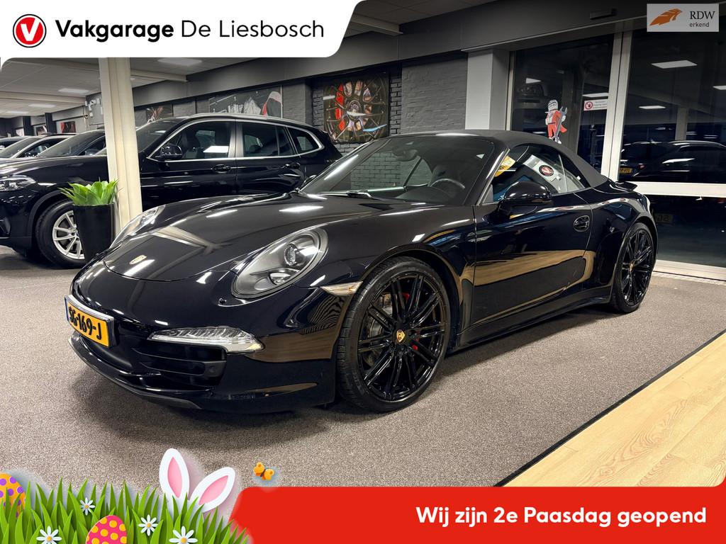 Porsche 911 Cabrio 3.8 Carrera 4S 400pk / sportchrono / Lede, Automaat, Gebruikt, Cabriolet, 4 stoelen