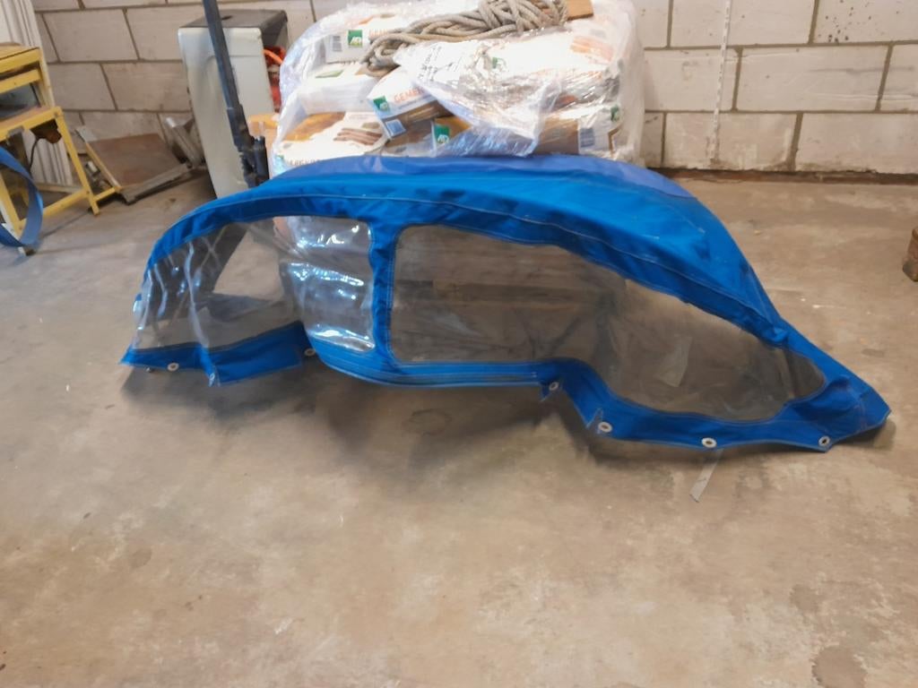 Buiskap met aluminium frame, 1,75 m breed, Ophalen of Verzenden, Gebruikt, Overige typen