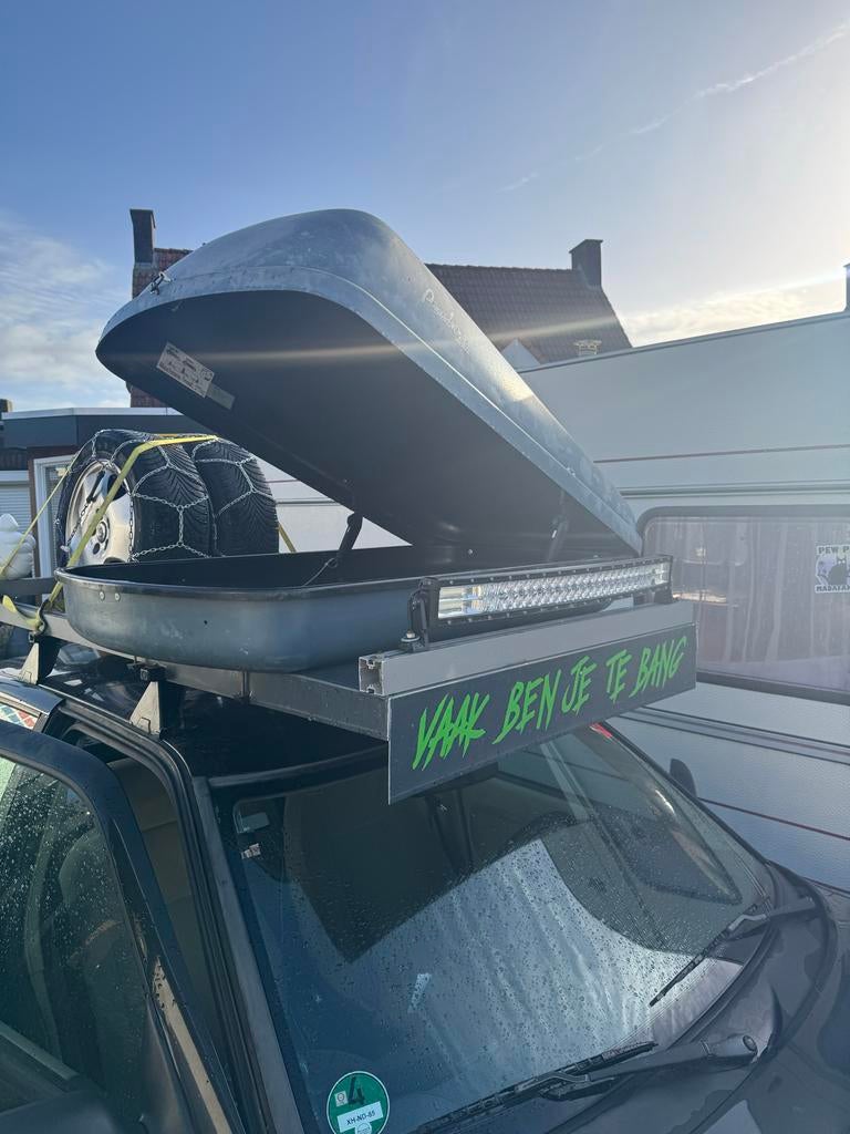 Prima Imperial dakkoffer met LED en Michelin pop, Ophalen, Gebruikt