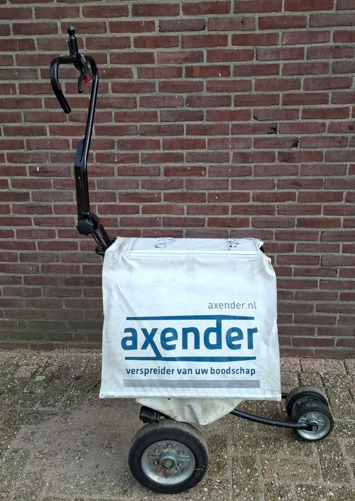 Folder,- en krantenkar, Fietsen en Brommers, Fietsaccessoires | Aanhangers en Karren, Ophalen, Gebruikt, Overige typen, 80 kg of meer
