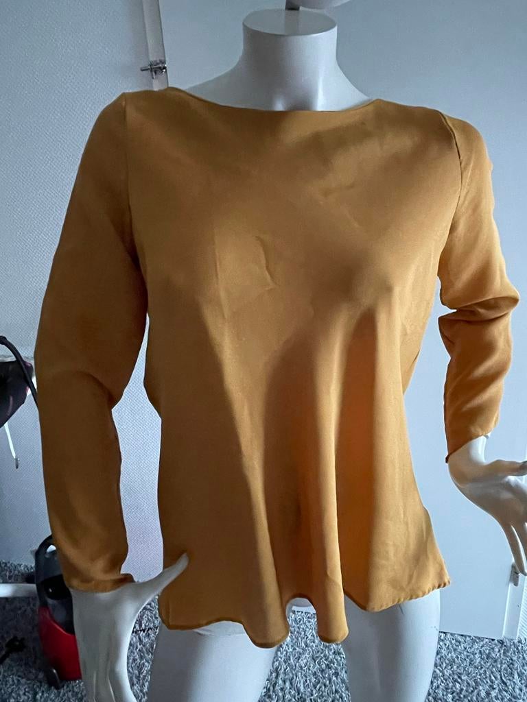An’ge blouse met klein ketting op de rug maat m, Kleding | Dames, Maat 38/40 (M), Bruin, ., Ophalen of Verzenden