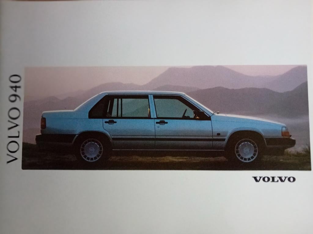 Brochure Volvo 940, Ophalen of Verzenden, Zo goed als nieuw, Volvo