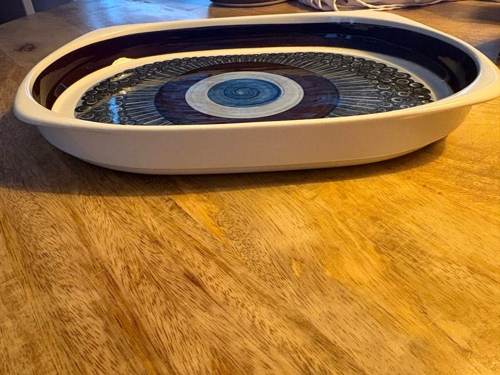 Serveerschaal Rorstrand Amanda, Huis en Inrichting, Keuken | Servies, Gebruikt, Schaal of Schalen, Overige stijlen, Keramiek, Ophalen of Verzenden