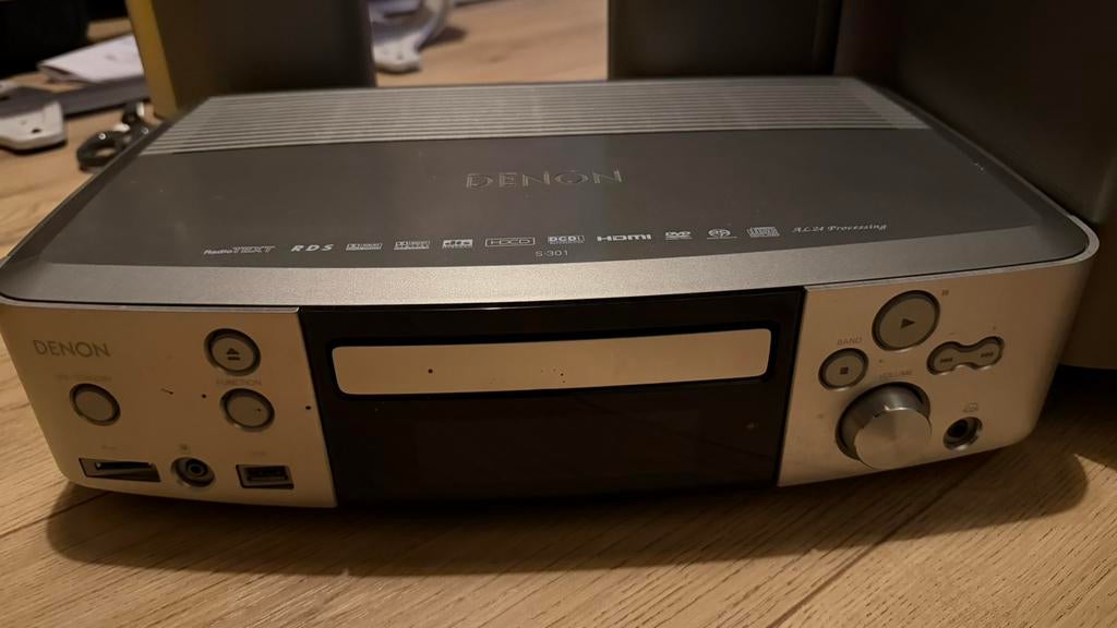 Denon s-301, Gebruikt, 2.1-systeem, 70 watt of meer, Dvd-speler