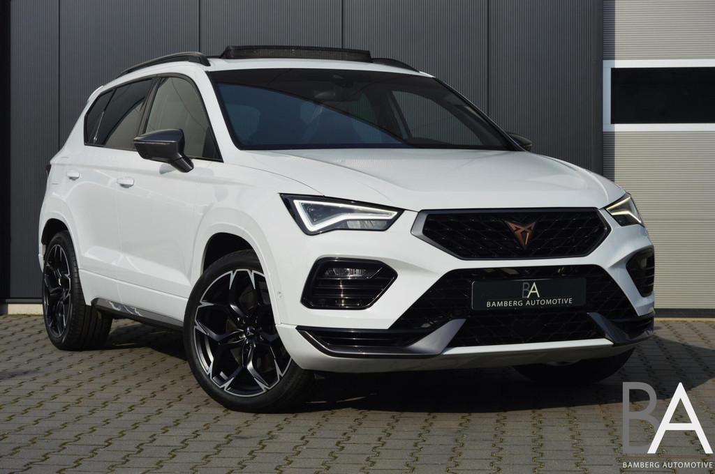 CUPRA Ateca 2.0TSI 4DRIVE Beats|trekhaak|pano|kuipstoel|360, Auto's, Automaat, Gebruikt, 4 cilinders, Wit