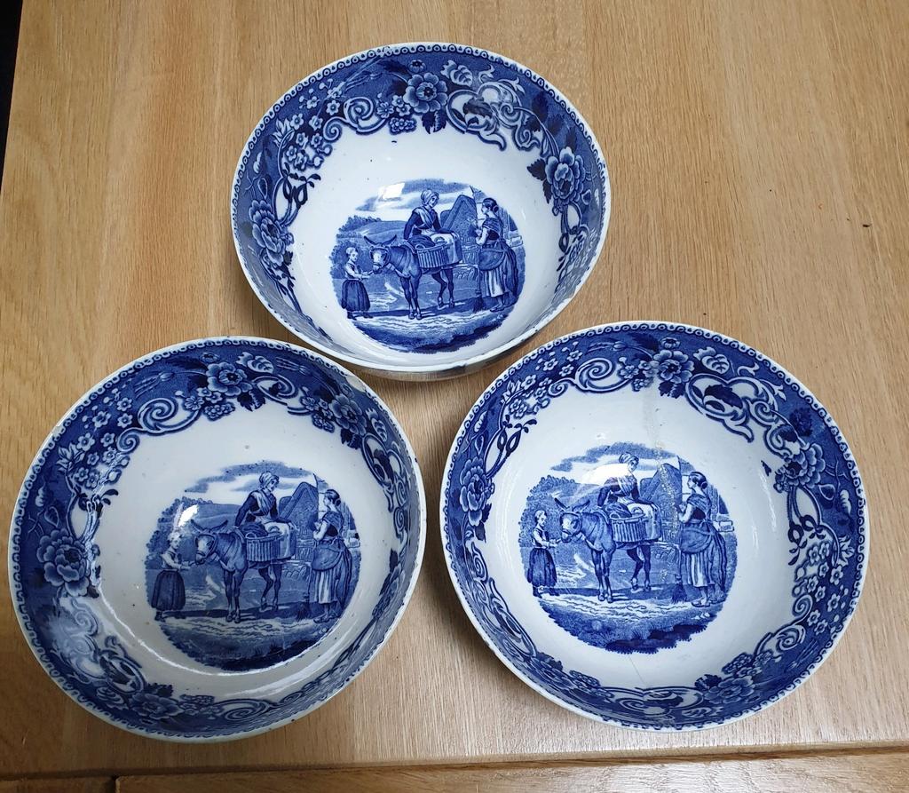 Zeldzame 19 eeuwse kastkommen, Antiek en Kunst, Ophalen of Verzenden