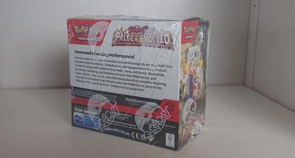 Pokémon Paldea Evolved boosterbox, Ophalen of Verzenden, Nieuw, Boosterbox