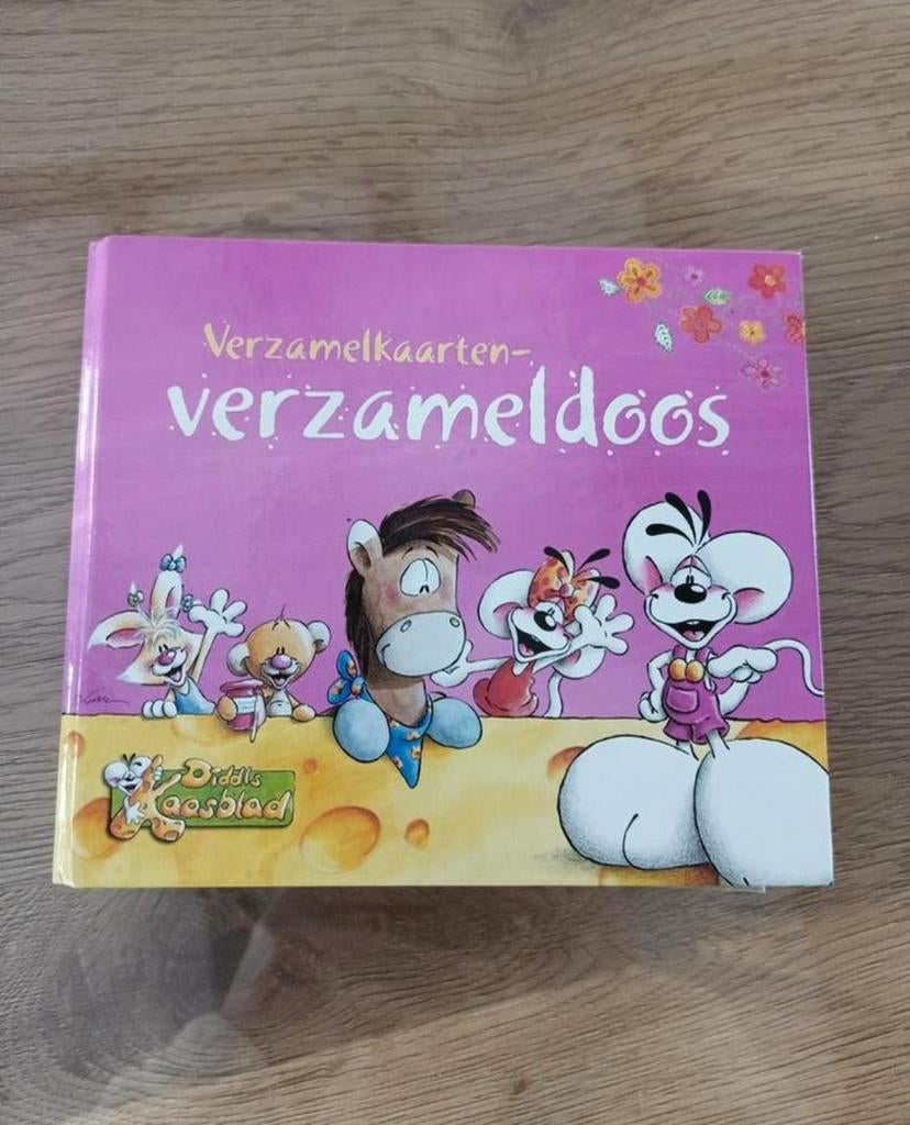 Diddl verzamelkaarten verzameldoos met 17 ansichtkaarten, Verzamelen, Diddl, Ophalen of Verzenden, Verschillende figuren, Nieuw