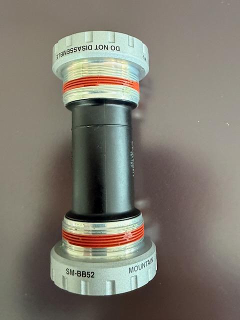 SHIMANO SM-BB52 MTB trapas, Ophalen of Verzenden, Nieuw, Crankstel of Pedalen, Shimano Deore