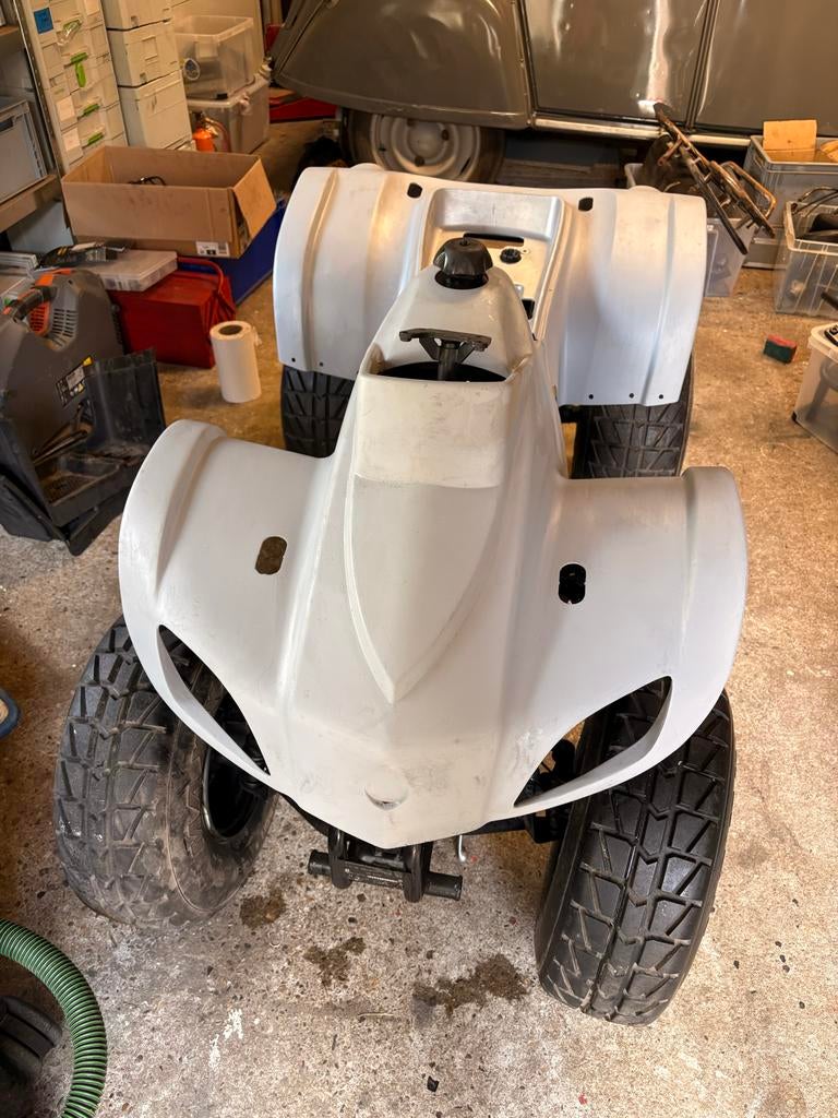 Eton 50cc quad - Project met nieuwe onderdelen, 11 kW of minder, 50 cc, 1 cilinder
