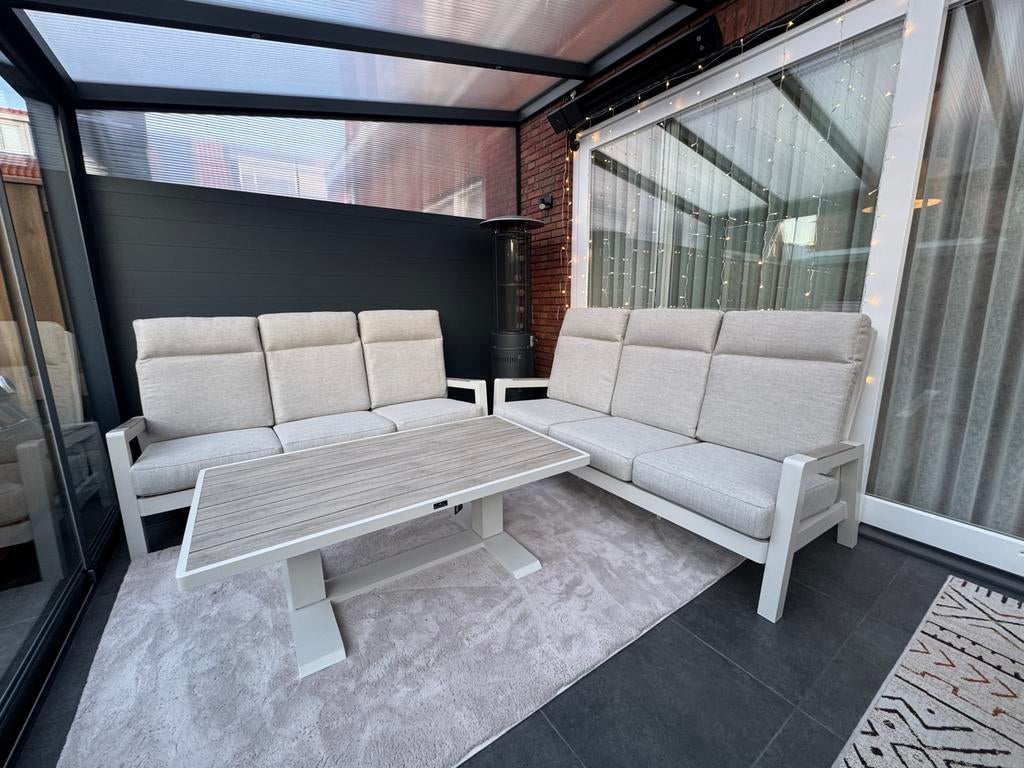 Loungeset Bois le Duc NIEUW!, Ophalen, 6 zitplaatsen, Nieuw, Aluminium
