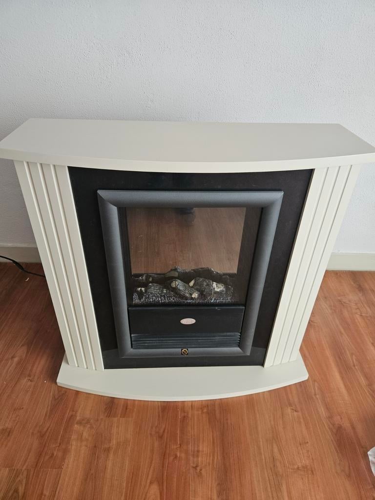 Sfeerhaard met verwarming (2000W, 2 standen) EWT, Huis en Inrichting, Haarden, Ophalen