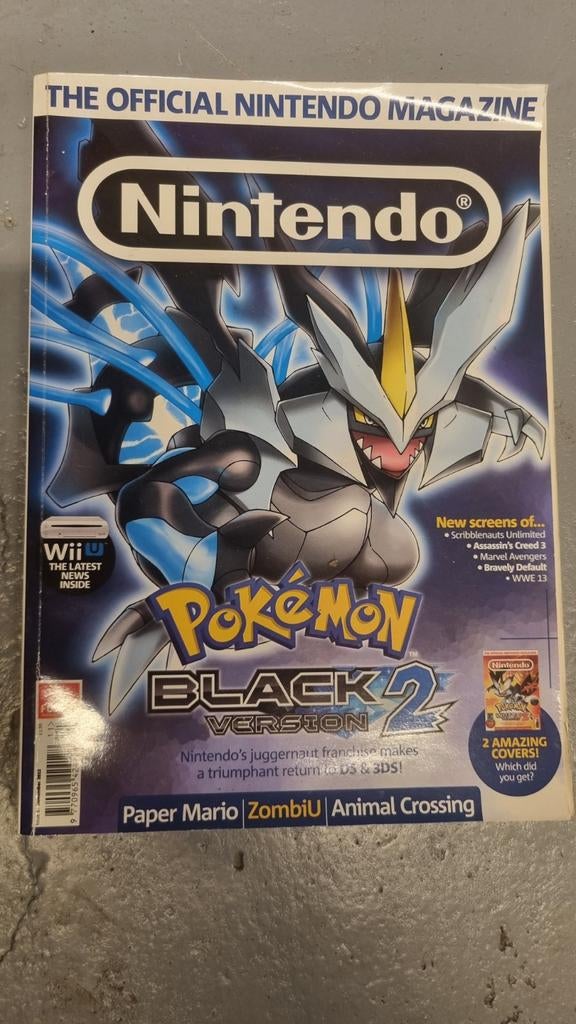 Official Nintendo Magazine Pokémon Black 2 Versie, Spelcomputers en Games, Games | Nintendo DS, 1 speler, Ophalen of Verzenden