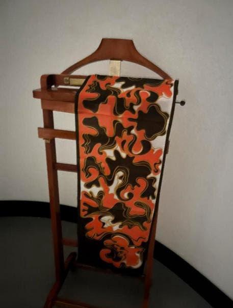 Vibtage retro sjaal ‘ 70 look, Kleding | Dames, Mutsen, Sjaals en Handschoenen, Verzenden, Zo goed als nieuw