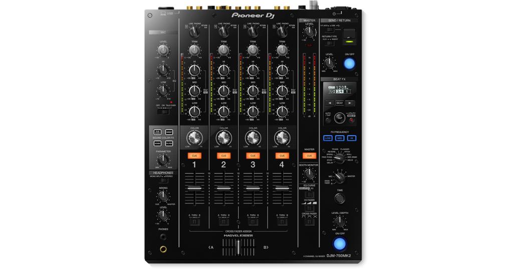 Pioneer DJ DJM 750 DJM750 mk2 750mk2 DJM750mk2 mixer, Muziek en Instrumenten, Mengpanelen, Ophalen, Zo goed als nieuw, Minder dan 5 kanalen