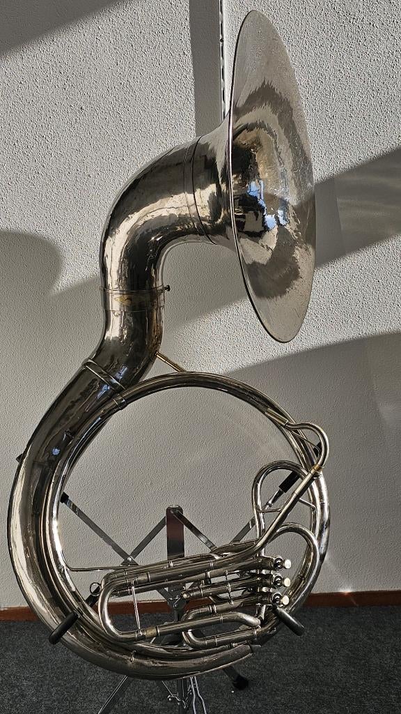 Gebr. Alexander Mainz BBb Sousafoon, Muziek en Instrumenten, Blaasinstrumenten | Overige, Ophalen, Gebruikt, Koperblazer