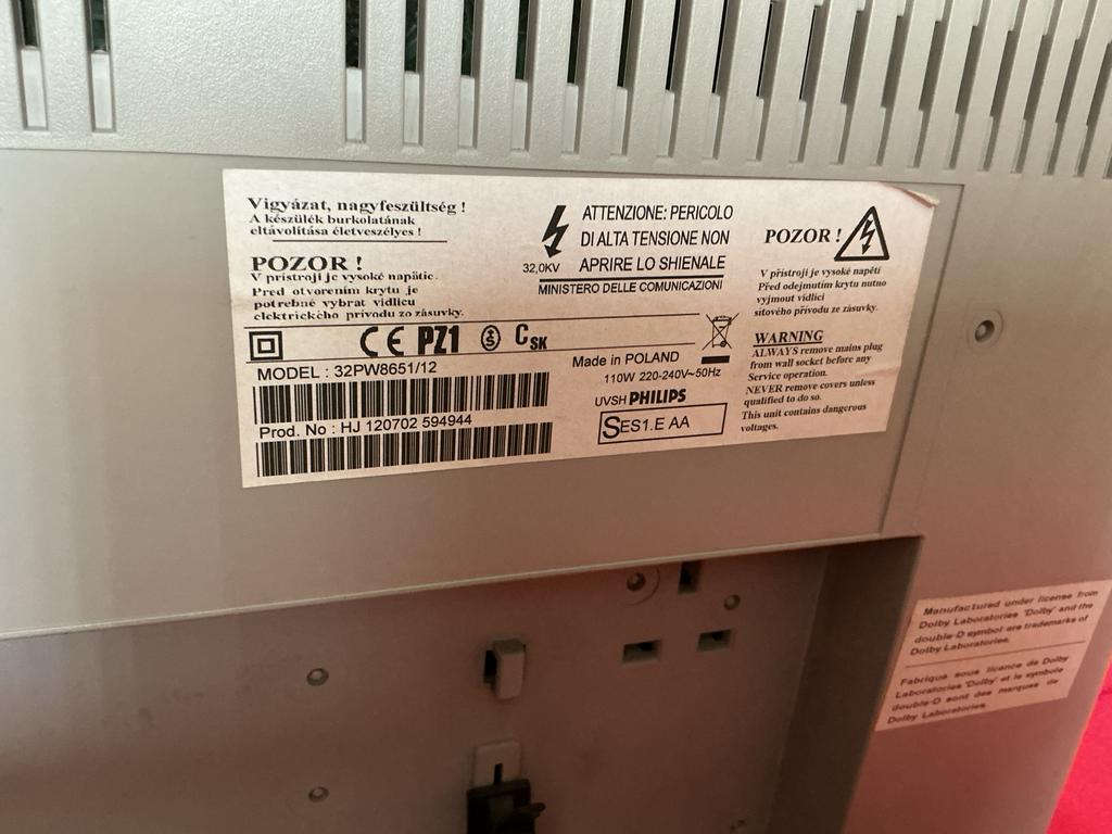 Philips 32PW8651/12 CRT TV - Vintage Televisie, Ophalen of Verzenden, Gebruikt, 80 tot 100 cm, Philips