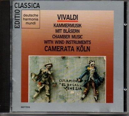 Vivaldi: Kammermusik mit Bläsern / Camerata Köln, Ophalen of Verzenden, Barok, Zo goed als nieuw, Kamermuziek