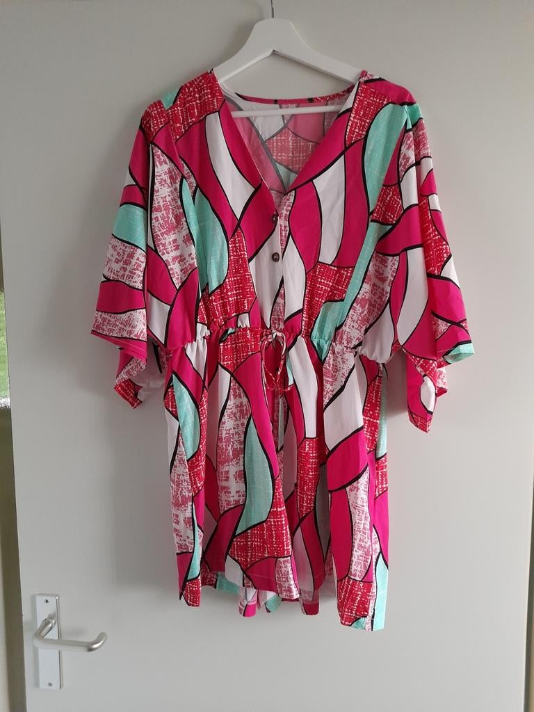 Zomers jumpsuit  mt M, Ophalen of Verzenden, Zo goed als nieuw, Maat 38/40 (M), Overige kleuren