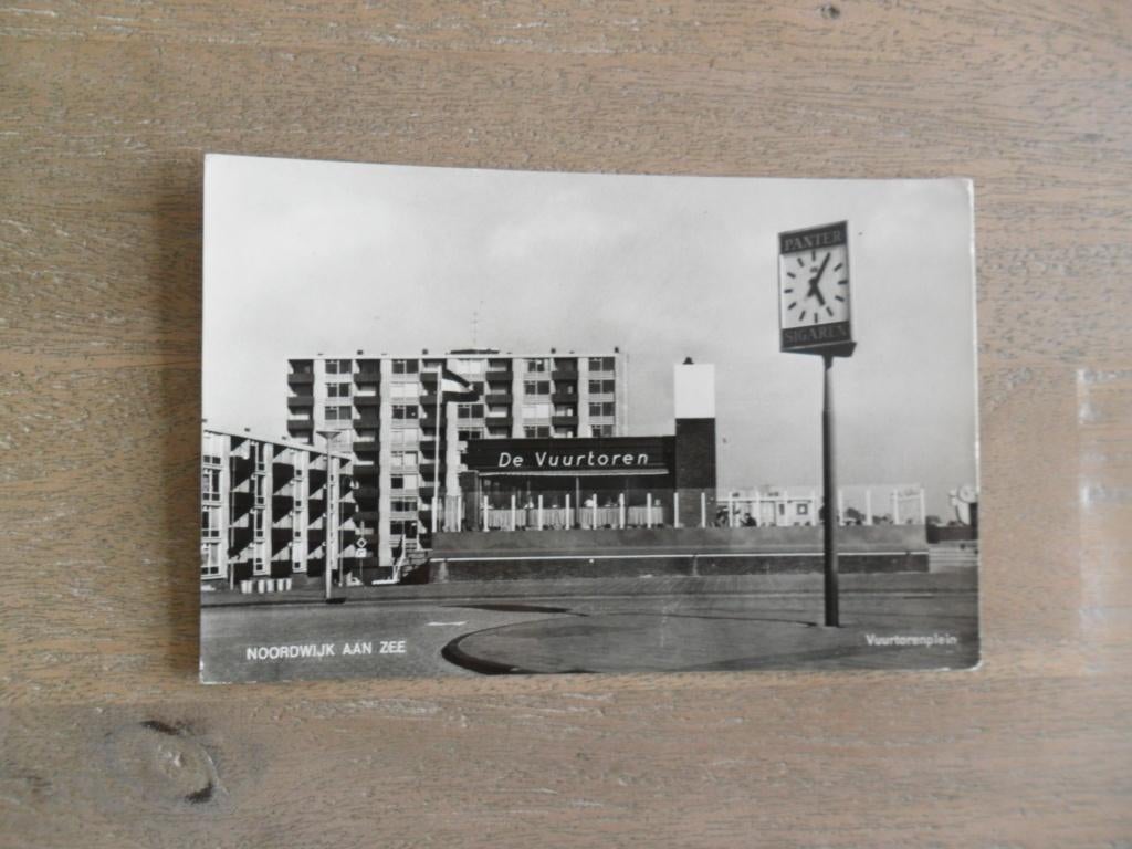 Noordwijk aan Zee, vuurtorenplein 1967, Verzamelen, Verzenden, 1960 tot 1980, Ongelopen, Zuid-Holland