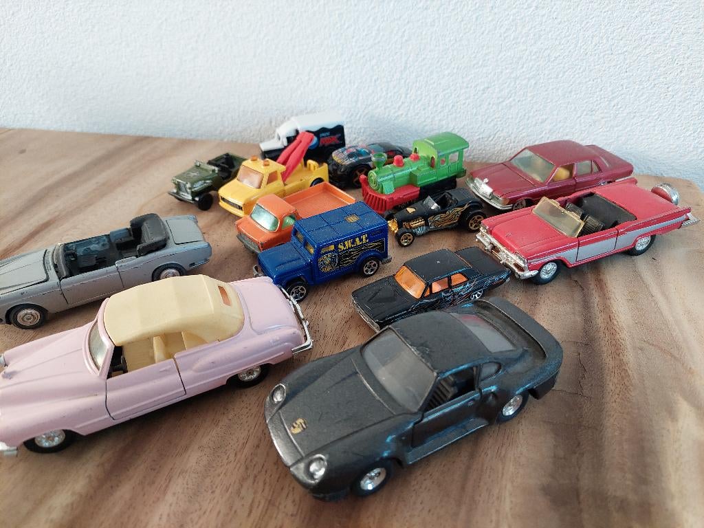 Verzameling modelauto diverse merken, Overige merken, Gebruikt, Matchbox, Ophalen of Verzenden