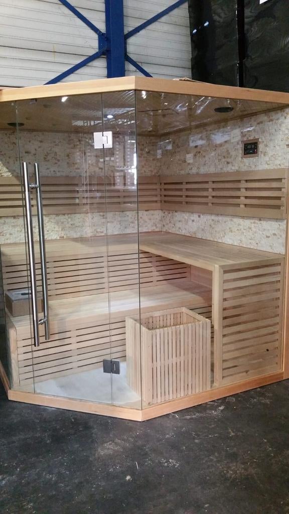 Sauna, Ophalen, Gebruikt, Fins of Traditioneel, Complete sauna