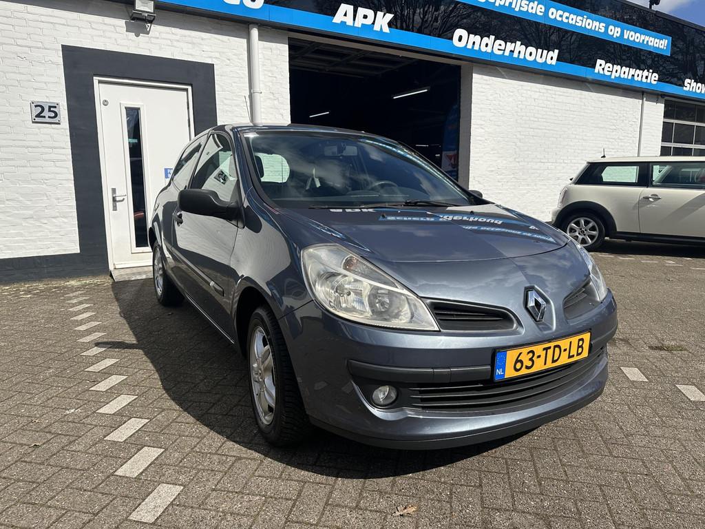 Renault Clio 1.2-16V Expression /Nieuwe apk/Lm velgen/All se, Voorwielaandrijving, Gebruikt, 4 cilinders, Blauw