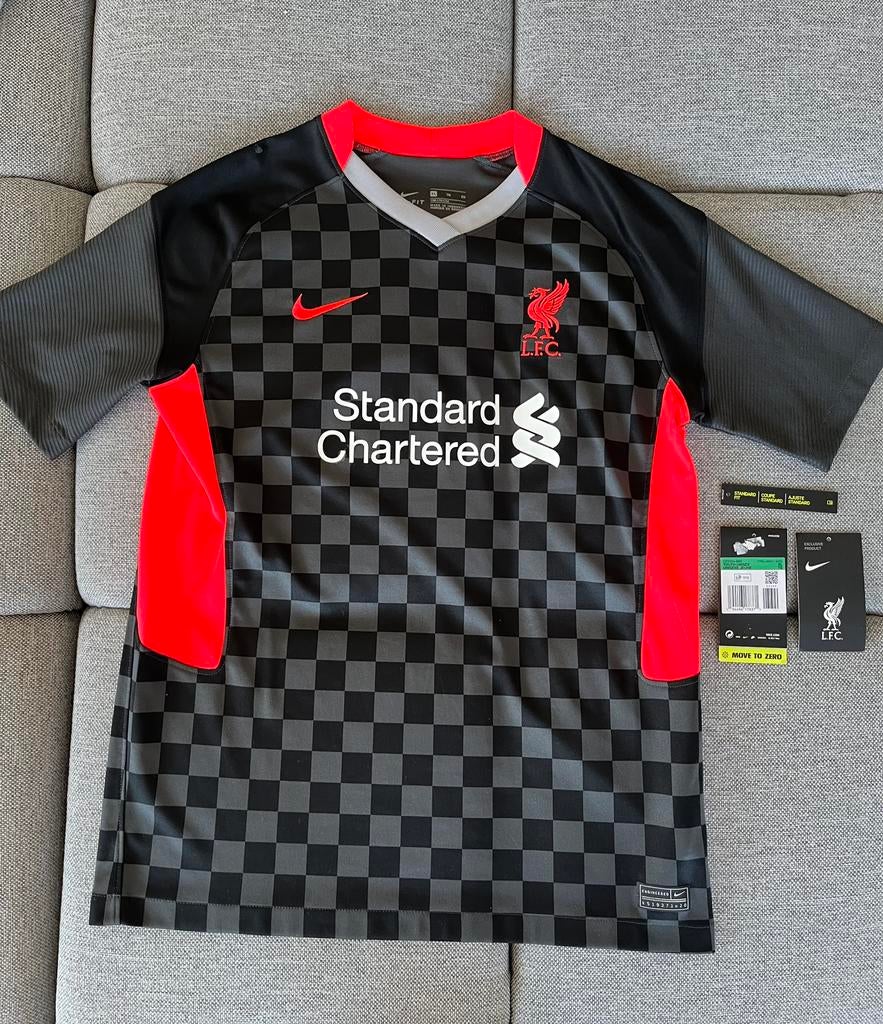 Origineel Nike Liverpool FC Shirt 2020-2021 Maat 158-170/XS, Maat XS of kleiner, Ophalen of Verzenden, Zo goed als nieuw, Shirt