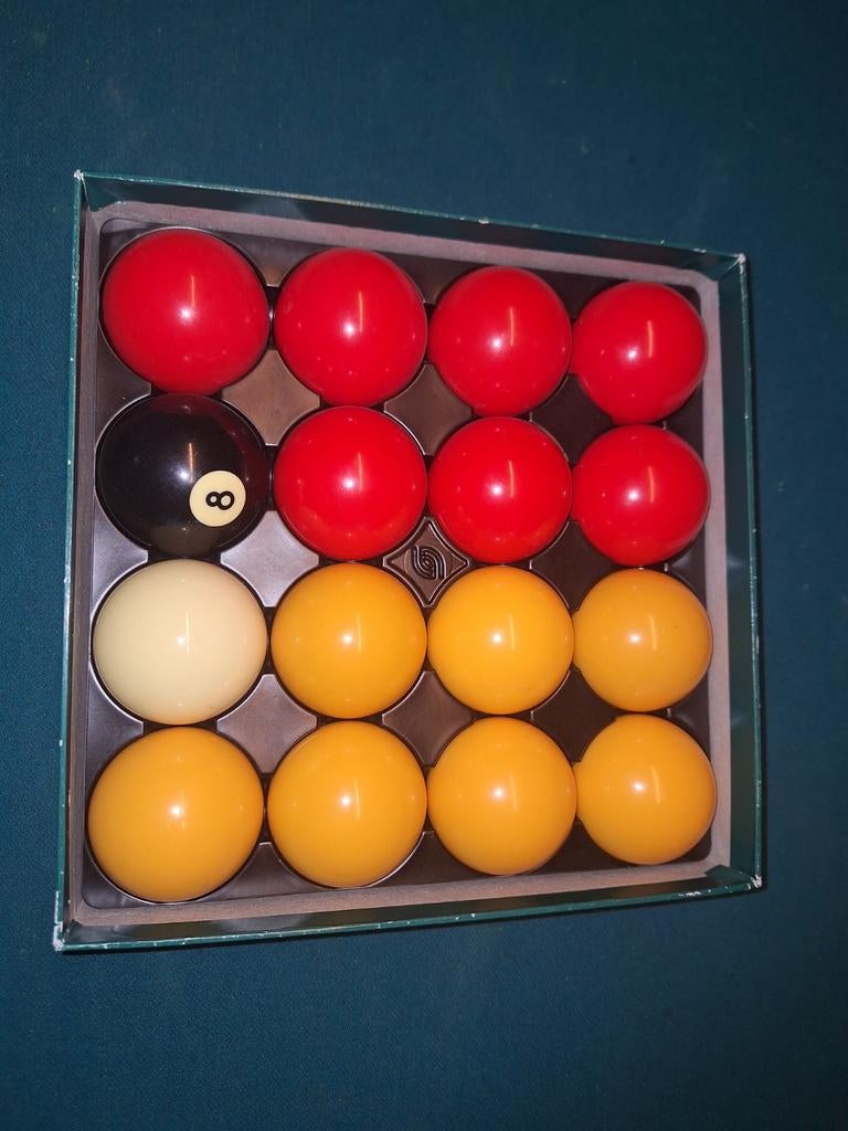 Poolballen set, Ophalen of Verzenden, Gebruikt, Keu of Ballen