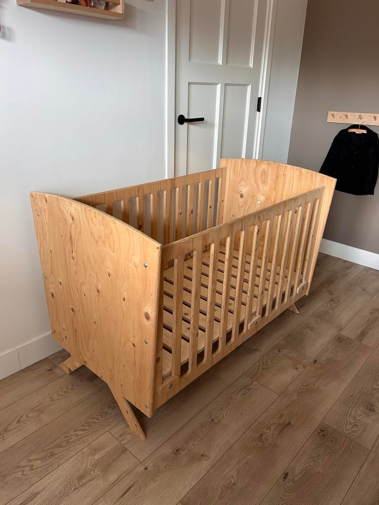 Houten ledikant underlayment, Ophalen, Gebruikt, Ledikant