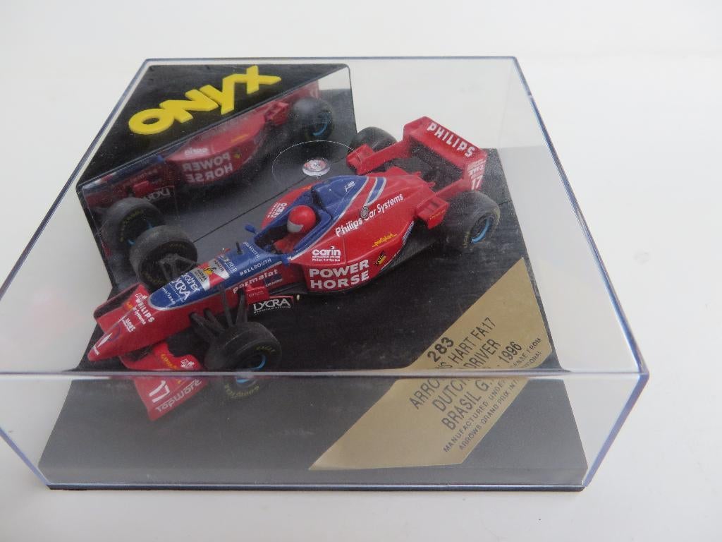 ONYX Verstappen DUTCH DRIVER Arrows Hart FA17 GP Brasil 1996, Ophalen of Verzenden, Nieuw, Formule 1