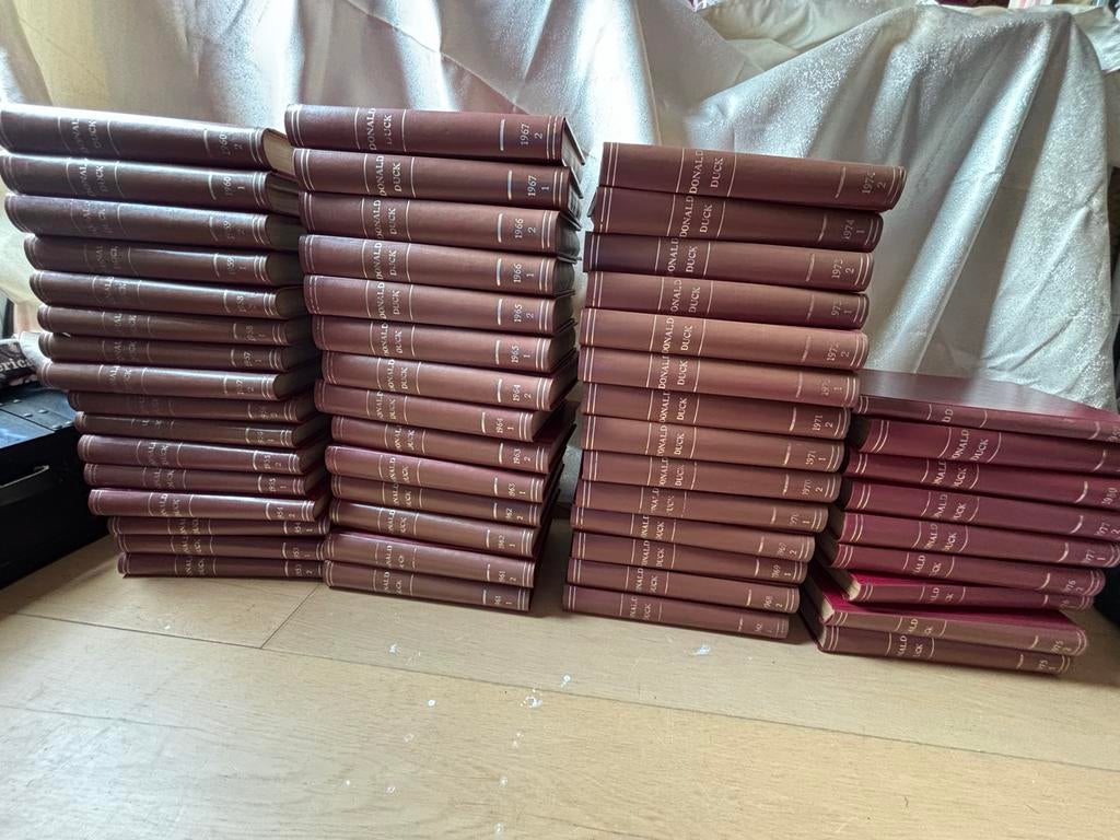 Ingebonden Donald Duck strips 1953-1980, Boeken, Stripboeken, Meerdere stripboeken, Ophalen, Zo goed als nieuw