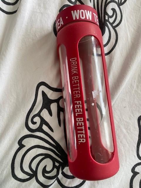 drinkbeker tea om mee te nemen, Overige typen, Ophalen of Verzenden, Overige stijlen, Glas