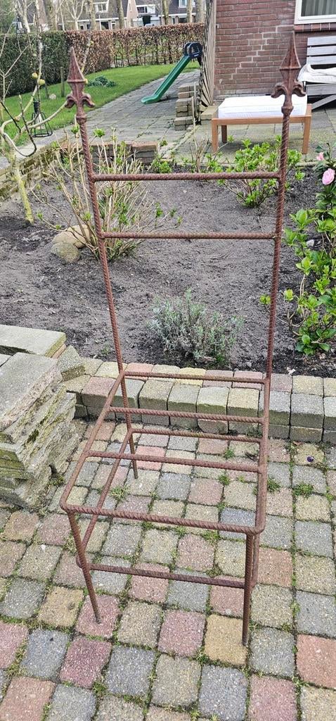 Metalen planten standaard roest., Tuin en Terras, Ophalen