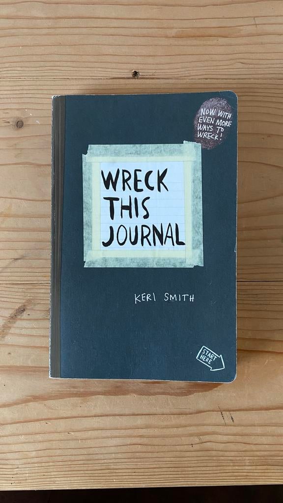 Wreck This Journal - Keri Smith (Creatief Dagboek), Ophalen of Verzenden, Zo goed als nieuw