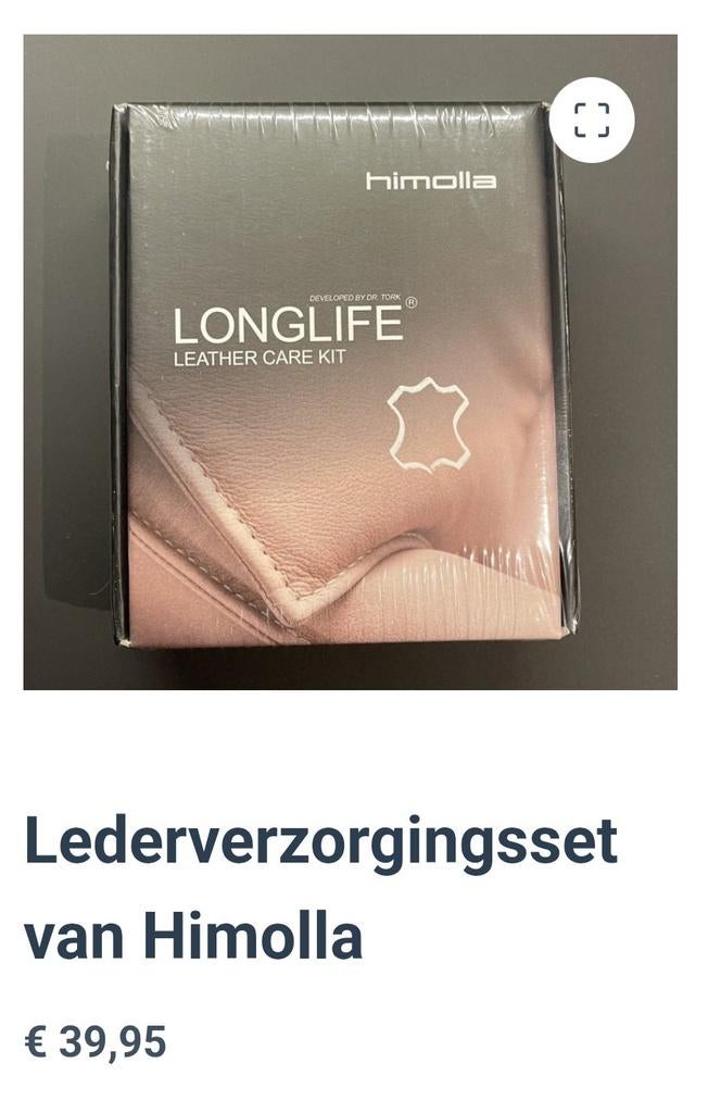 Himolla Longlife Lederverzorgingsset, Ophalen