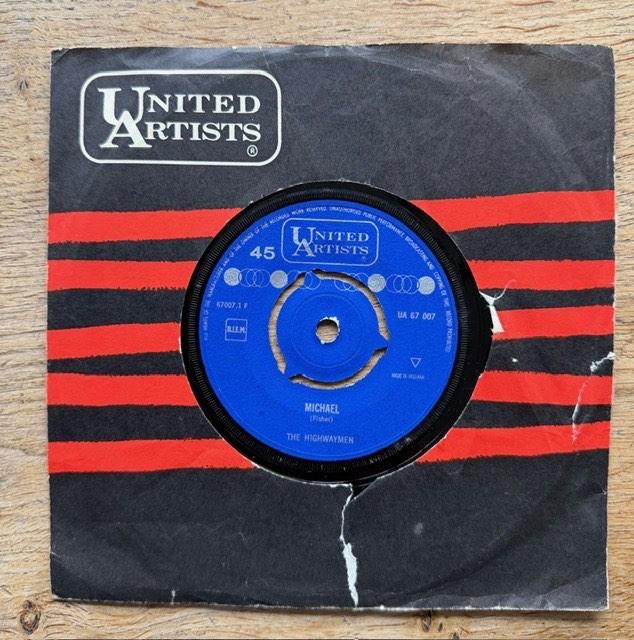 The Highwaymen - Michael, Cd's en Dvd's, Gebruikt, 7 inch, Single, Ophalen of Verzenden
