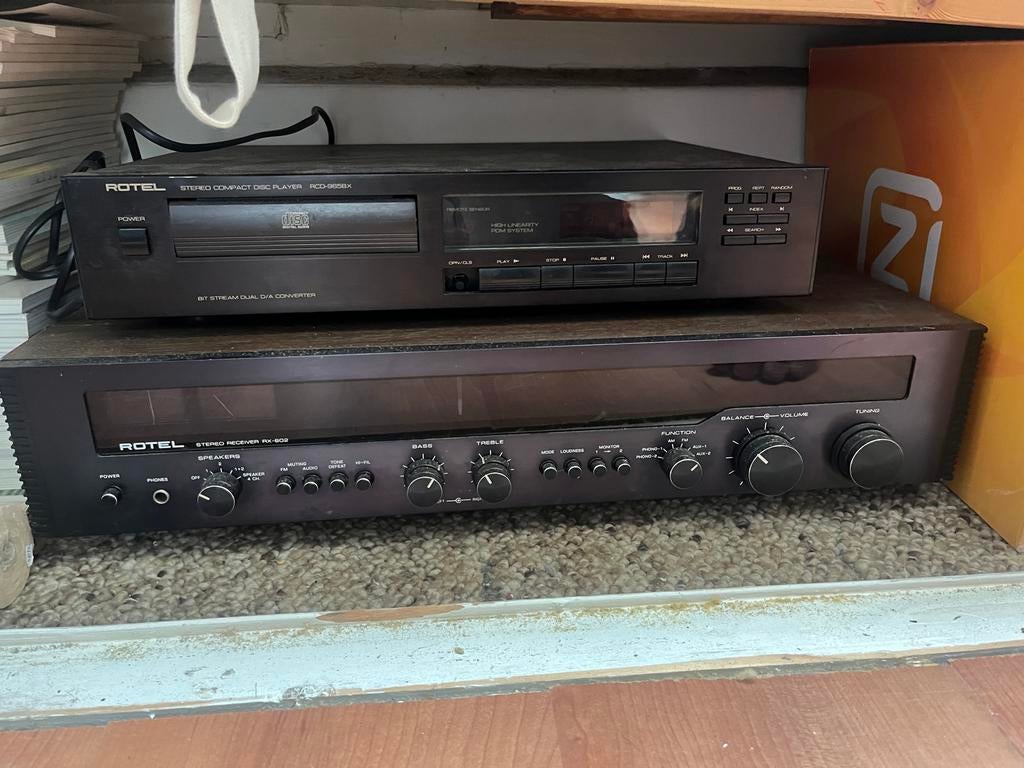 Rotel RX-602, Ophalen, Gebruikt, Overige merken