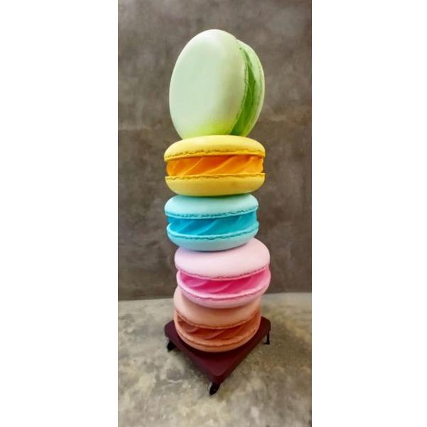 MACAROON (Medium) – Macaron reclamebeeld 48 x 48 x 150 cm, Ophalen, HorecaBeelden, Overige typen, Nieuw